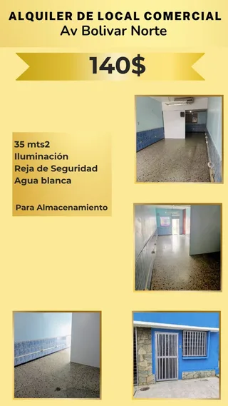 Local en Av Bolivar Norte