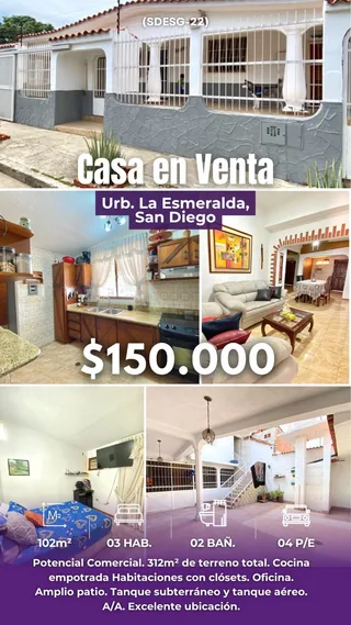 Casa en Urb. La Esmeralda, San Diego