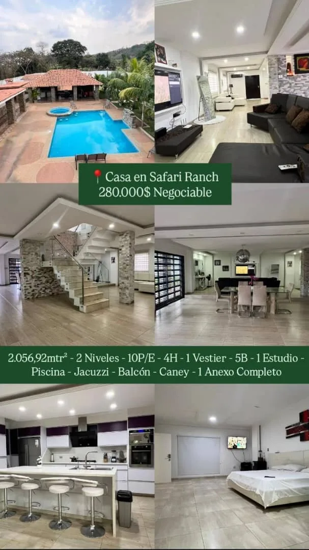 Casa en Venta en Safari Ranch — 4 hab 2057m² — USD 280,000