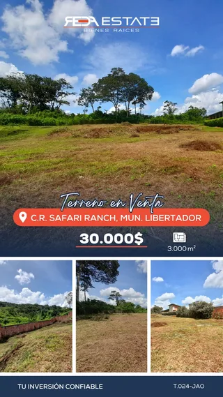 Terreno en Safari Ranch