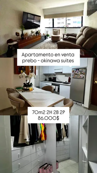 Apartamento en Okinawa Suites, Prebo