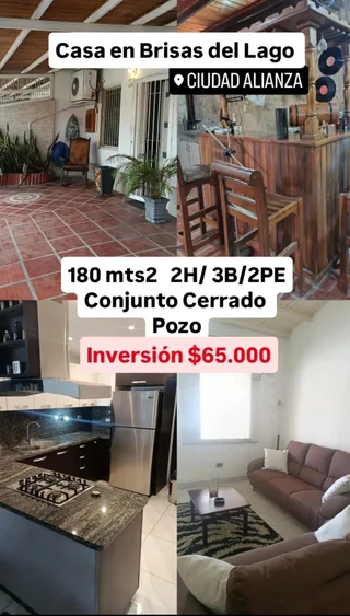 Casa en Brisas del Lago, Ciudad Alianza