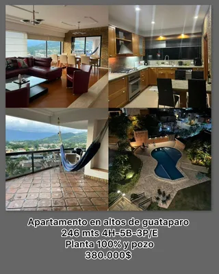 Apartamento en ALTOS DE GUATAPARO