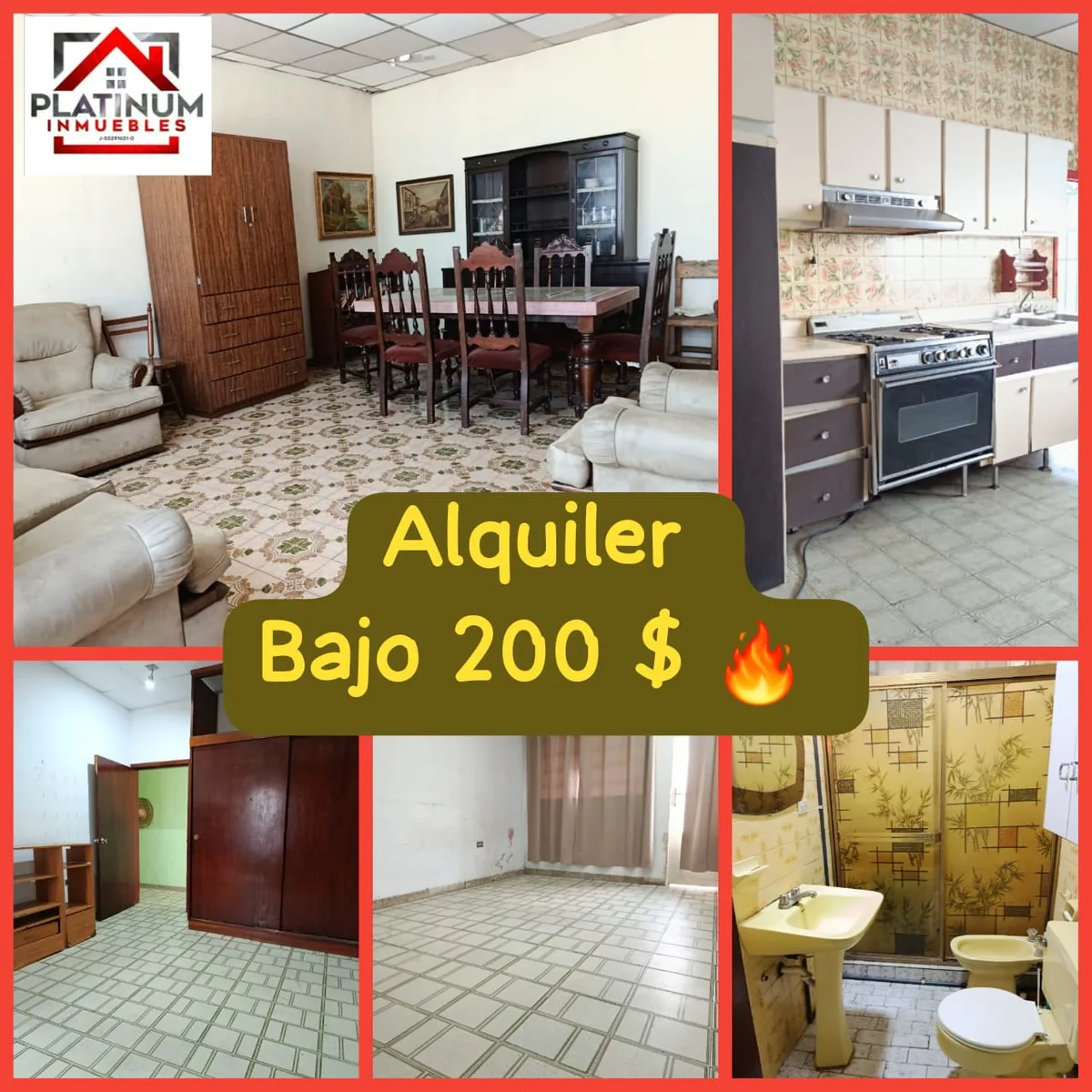 Apartamento en Alquiler en cerca de la Av Las Ferias — 2 hab 70m² — USD 200