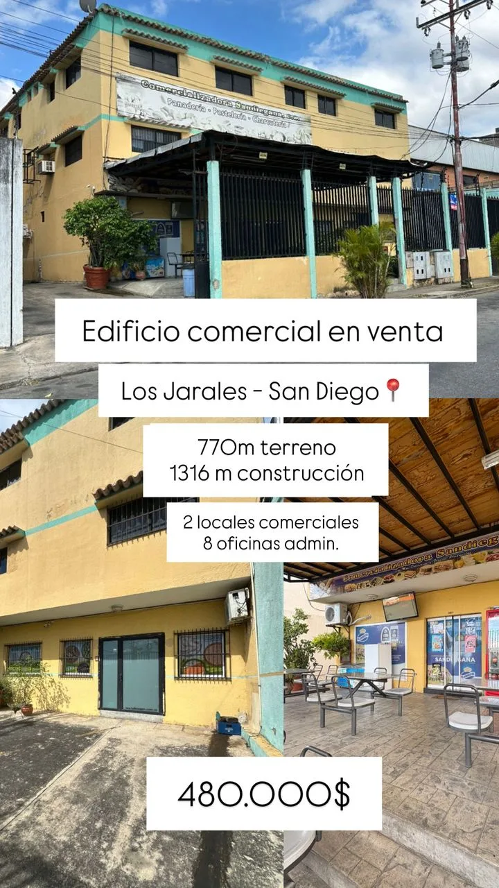 Local en Venta en Los Jarales, San Diego — 8 hab 770m² — USD 480,000