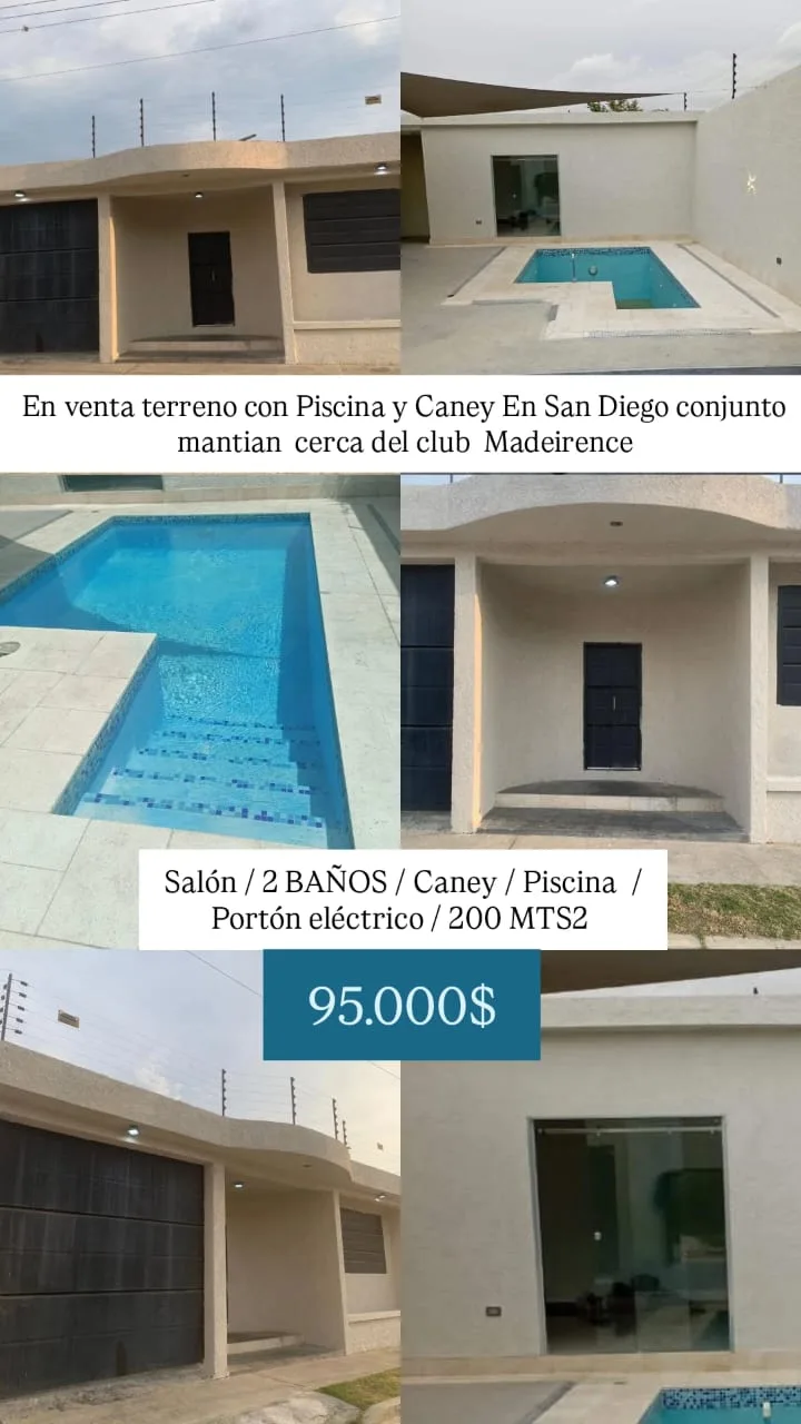 Terreno en Venta en San Diego conjunto Mantian — 1 hab 200m² — USD 95,000