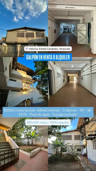 Galpón en Valencia, Estado Carabobo, Venezuela