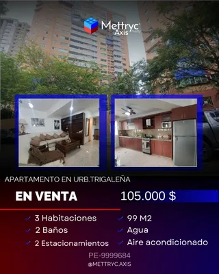 Apartamento en URB.TRIGALEÑA