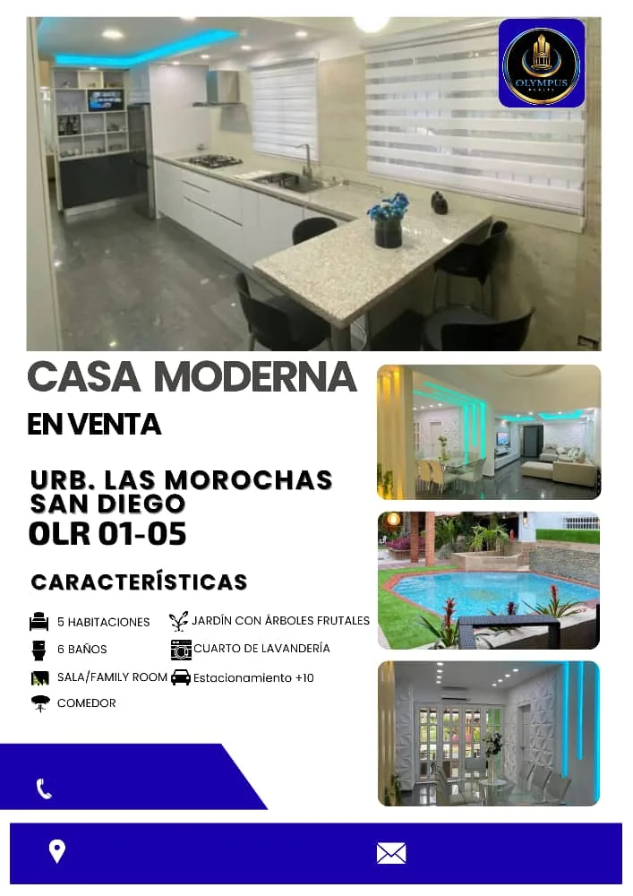 Casa en Venta en Urb. Las Morochas, San Diego — 6 hab 1600m² — USD 300,000