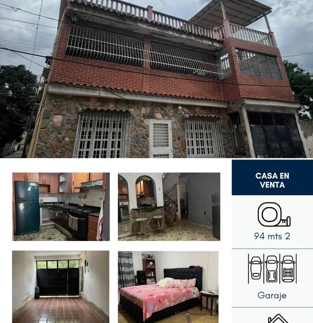 Casa en Venta en Barrio Colon, municipio Naguanagua — 3 hab 94m² — USD 40,000