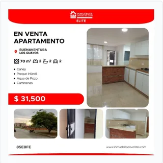 Apartamento en Urb Buenaventura