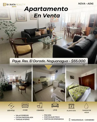 Apartamento en Urbanización Guayabitos Naguanagua