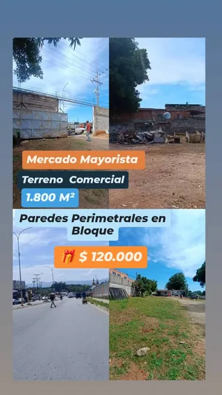 Terreno en Mercado Mayorista - Edo.Carabobo