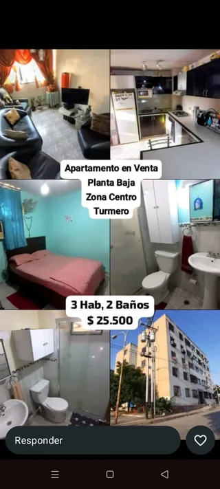 Apartamento en Turmero