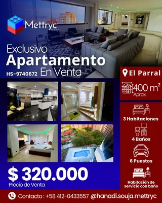 Apartamento en Altos del Parral