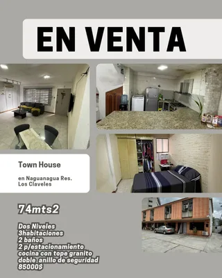 Townhouse en Naguanagua, Res. Los Claveles