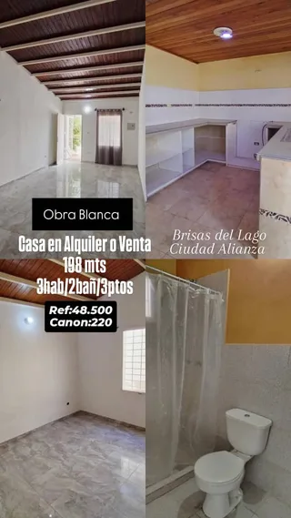 Casa en Brisas del Lago, Ciudad Alianza