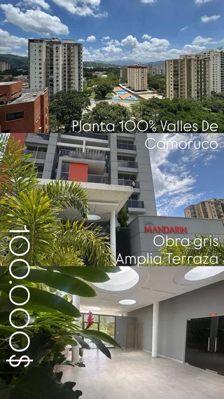 Apartamento en Valles De Camoruco, Res. Mandarin
