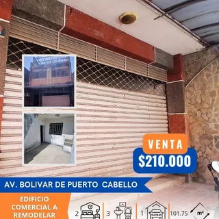 Local en Avenida Bolívar de Puerto Cabello