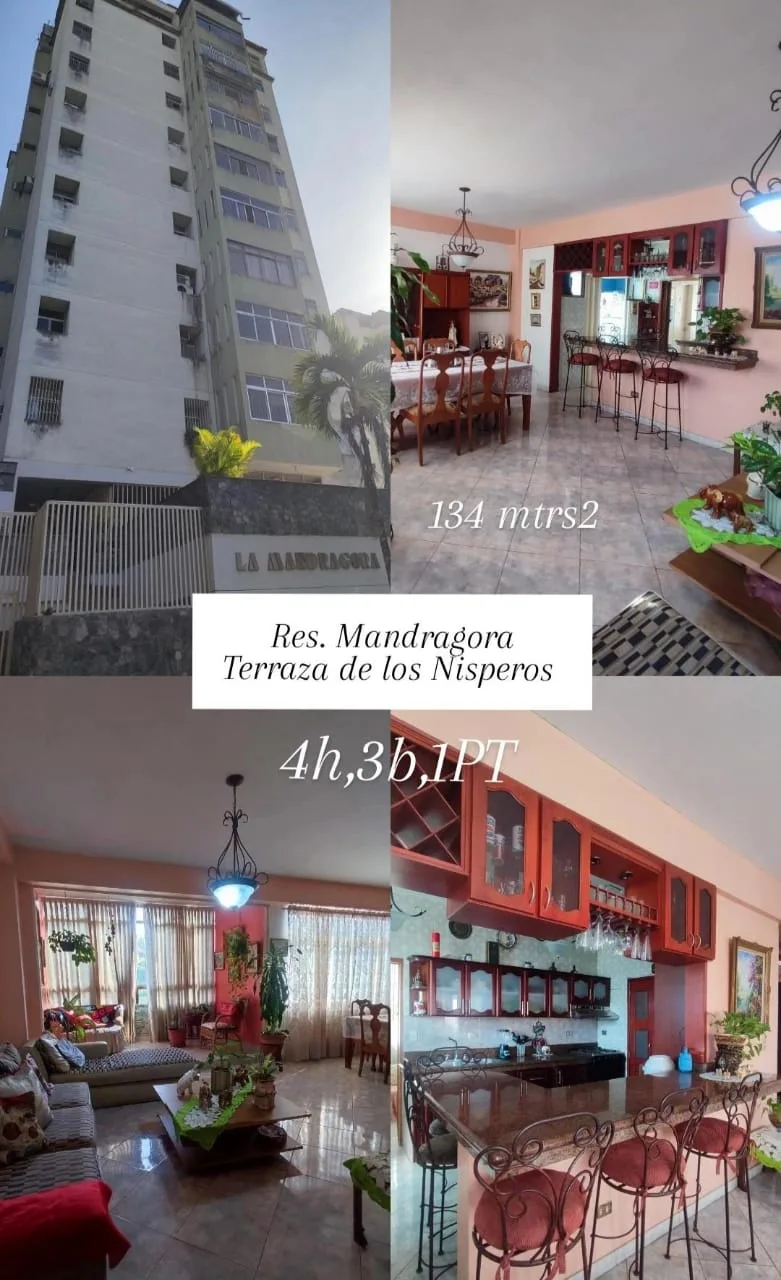 Apartamento en Venta en Terraza de los Nisperos — 4 hab 134m² — USD 55,000