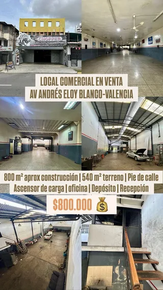 Local en Av. Andrés Eloy Blanco, Valencia