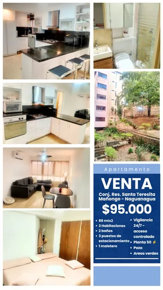 Apartamento en Urbanización Mañongo, Valencia, Edo. Carabobo