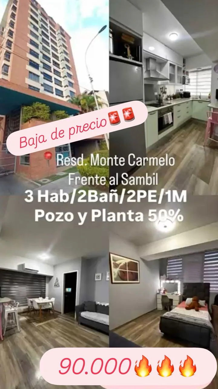 Apartamento en Venta en MAÑONGO — 3 hab 90m² — USD 90,000