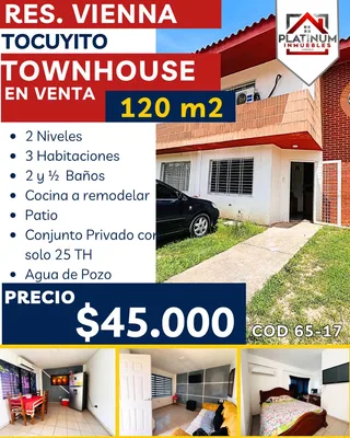 Townhouse en Res. Vienna, Tocuyito