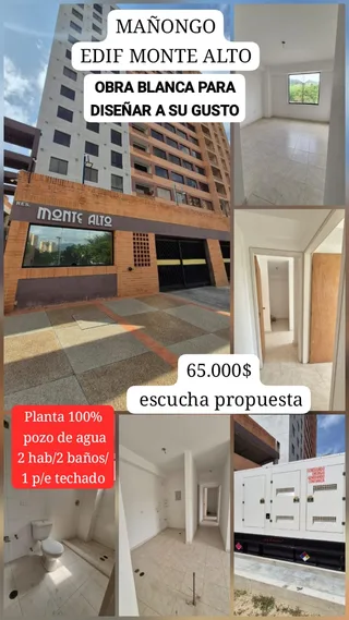 Apartamento en Residencias Monte Alto, Urbanización Mañongo
