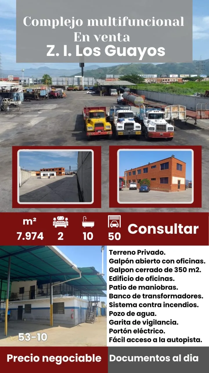 Local en Venta en Los Guayos 7974m² — Precio a consultar