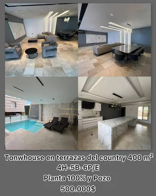 Townhouse en Terrazas del Country