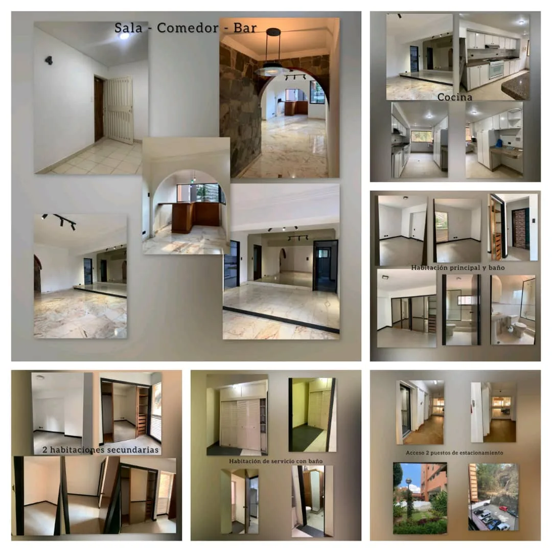 Apartamento en Alquiler en Los Naranjos, al lado del CC Galerias Los Naranjos — 4 hab 120m² — USD 700