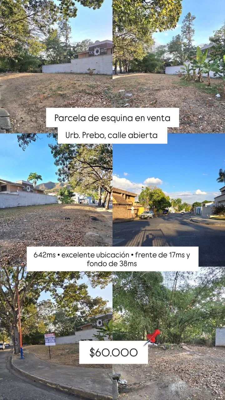 Terreno en Venta en Urb. Prebo 642m² — USD 60,000
