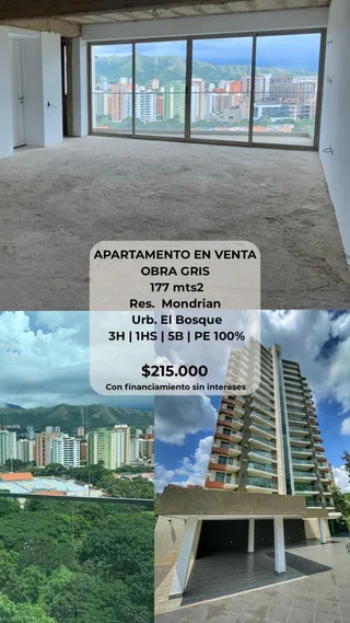 Apartamento en Urbanización El Bosque