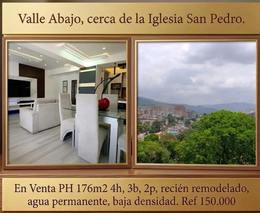 Apartamento en Venta en Valle Abajo — 4 hab 176m² — USD 150,000