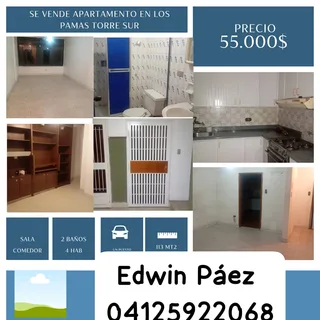 Apartamento en Urbanización Prebo, Residencias Los Pamas Torre Sur