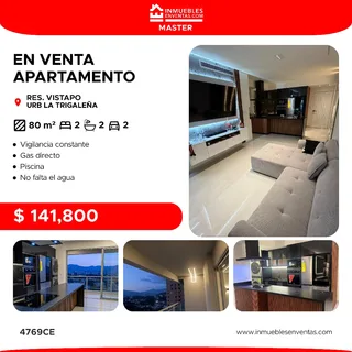 Apartamento en Res. Vistapo La Trigaleña Alta Valencia