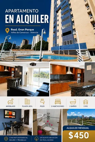 Apartamento en Valles de Camoruco Valencia