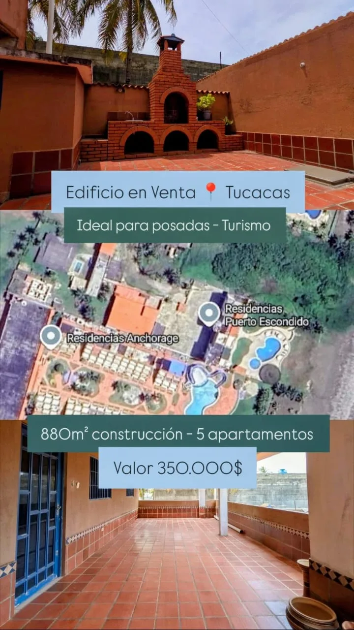 Apartamento en Venta en Tucacas — 5 hab 868m² — USD 350,000
