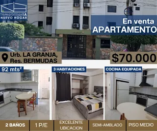 Apartamento en URB. LA GRANJA, RES. BERMUDAS