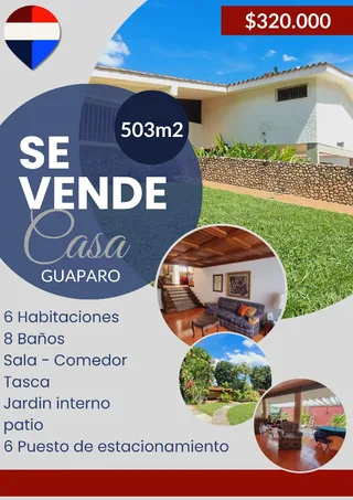 Casa en Urbanización Guaparo