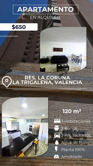 Apartamento en La Trigaleña