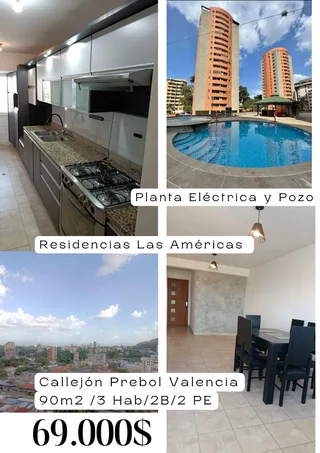 Apartamento en Residencias Las Américas, Callejón Prebol