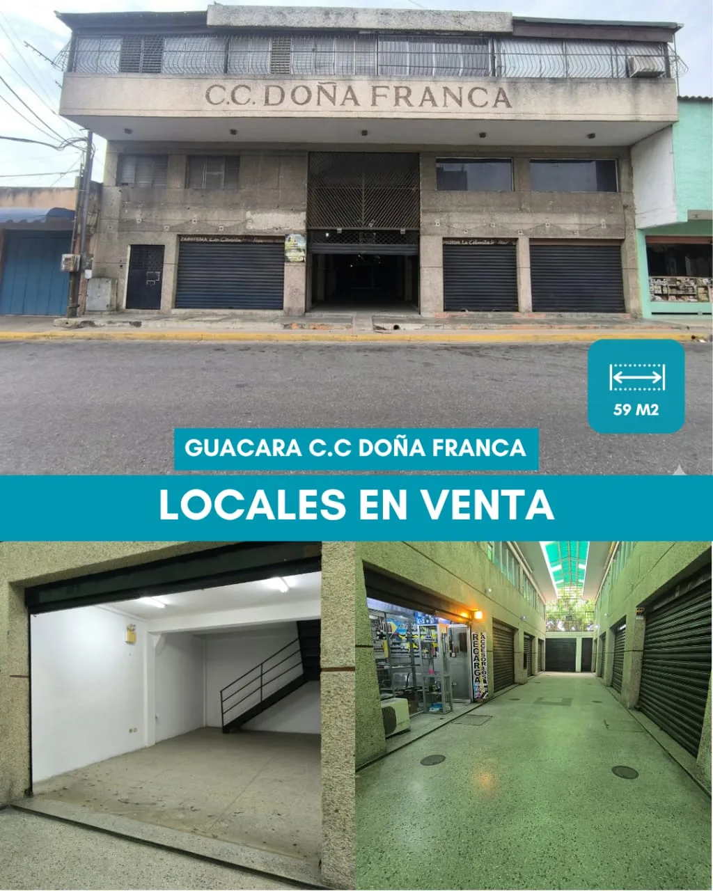 Local en Venta en C.C. Doña Franca, Guacara 29m² — USD 20,000