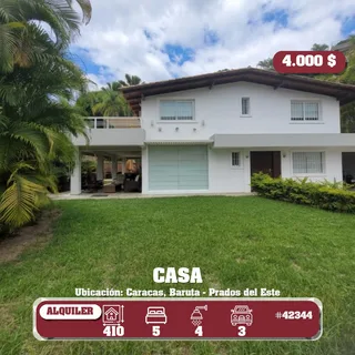 Casa en Prados del Este, Baruta