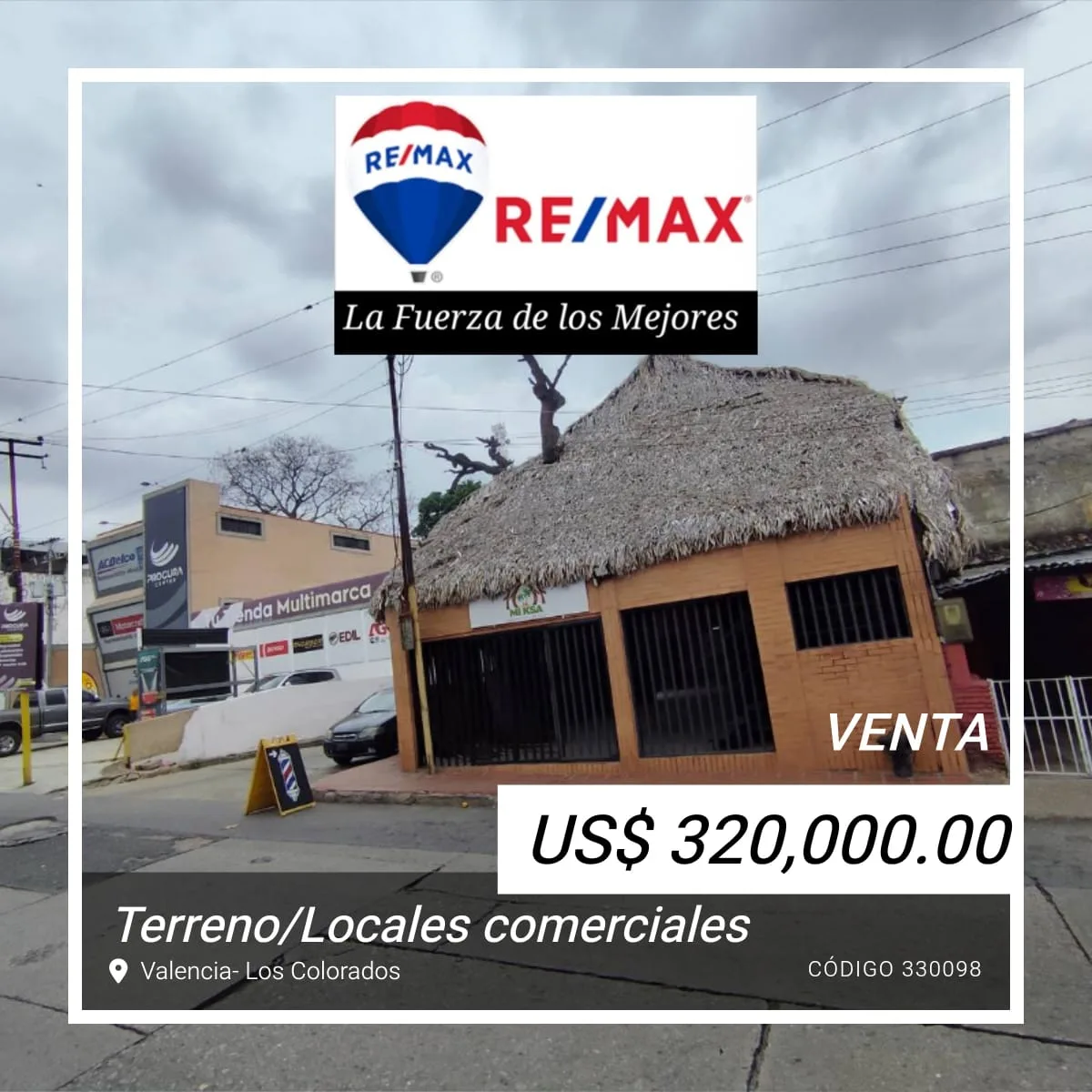 Local en Venta en Urbanización Los Colorados 356m² — USD 320,000