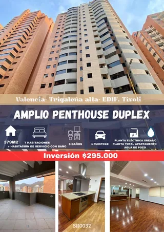 Penthouse en Urb. La Trigaleña | Res. Tivoli