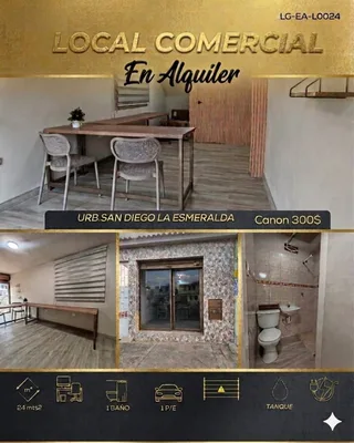 Local en San Diego la Esmeralda
