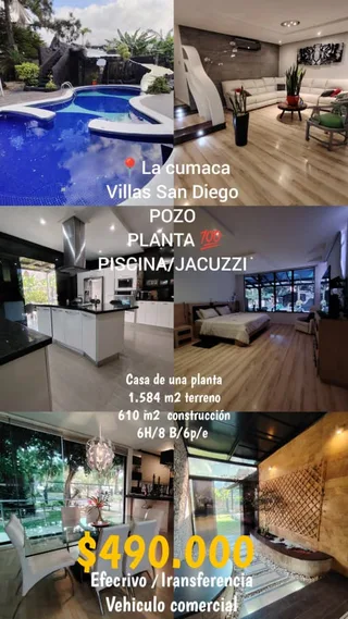 Casa en Villas de San Diego, La Cumaca