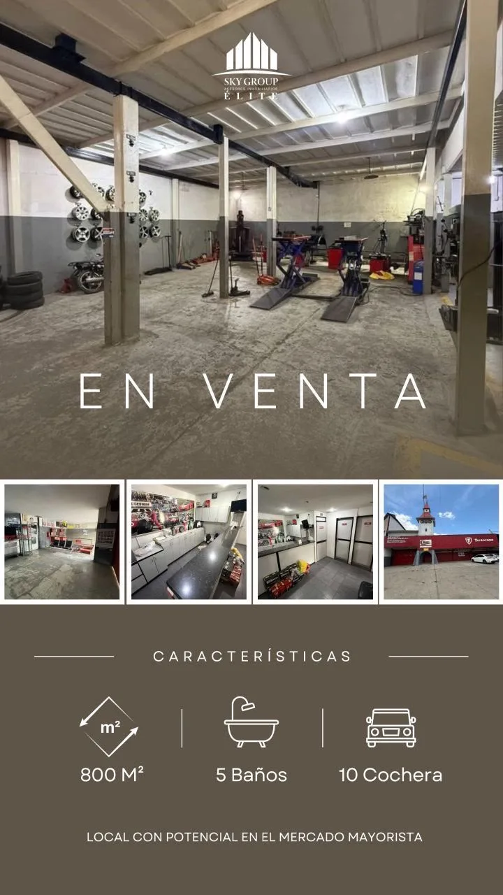 Local en Venta en Frente a la Autopista Valencia – Tocuyito 800m² — USD 1,200,000